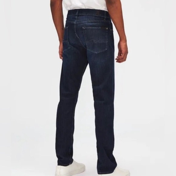 7 for all mankind slimmy jeans size 29 dark wash very good condition - Picture 7 of 11